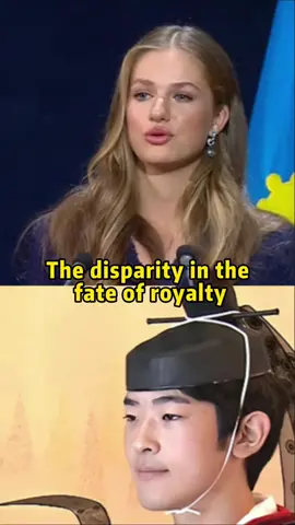 The disparity in the fate of royalty 🫅 #royal #japan #spain 