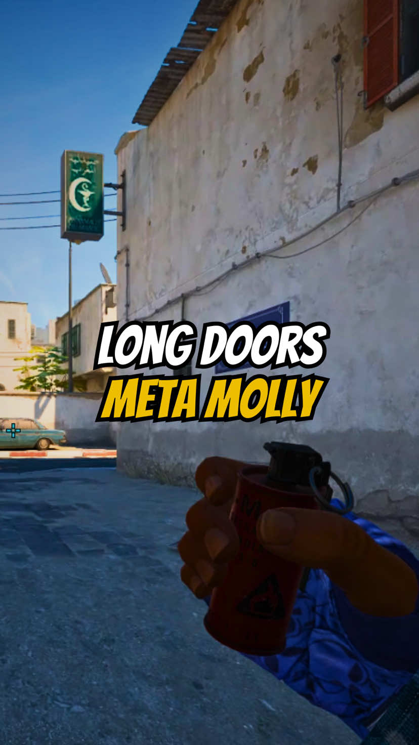 LONG DOORS META MOLLY ON DUST 2 #CS2 #COUNTERSTRIKE 