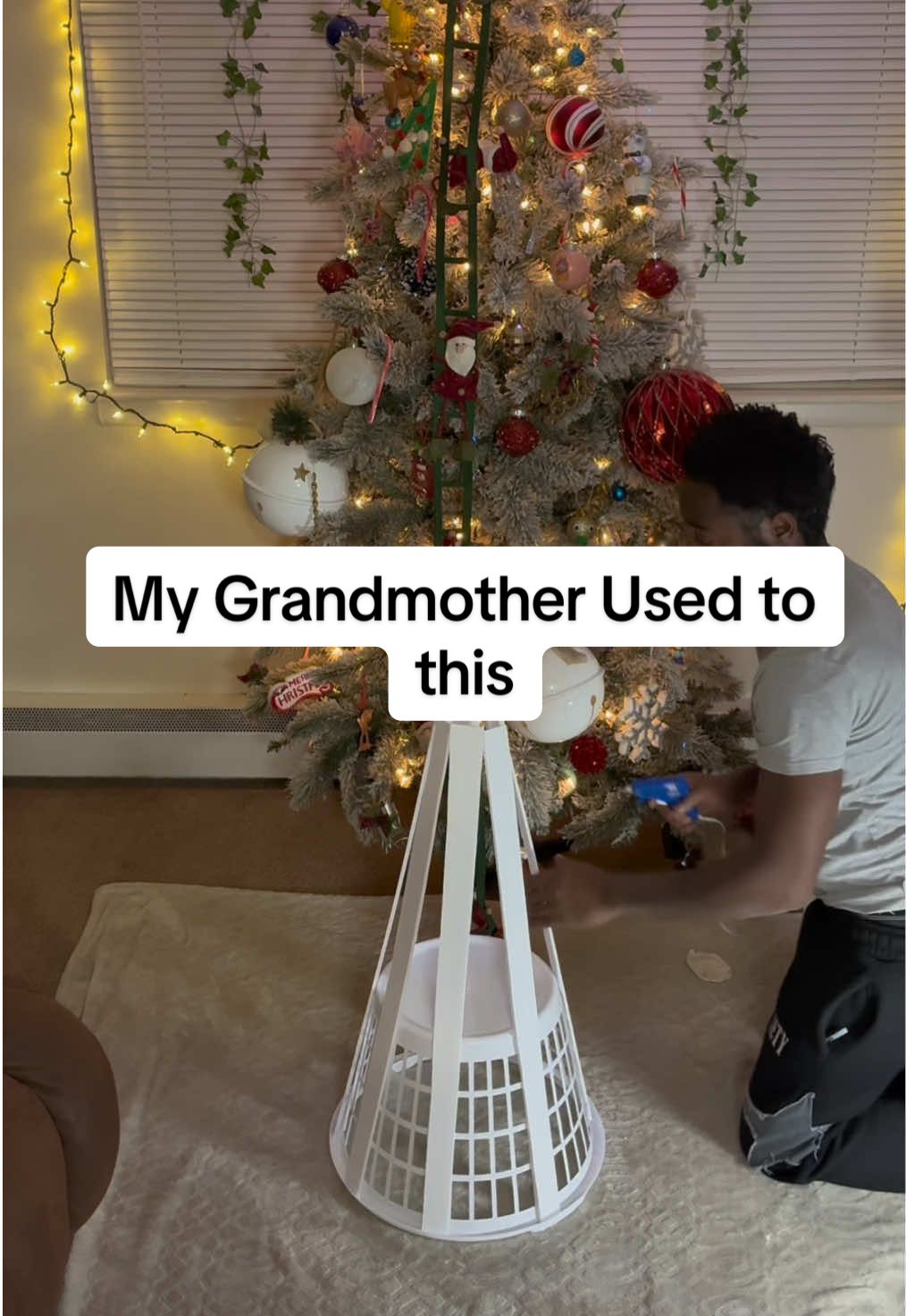 DIY Christmas Tree Under $6.00 #fyp 