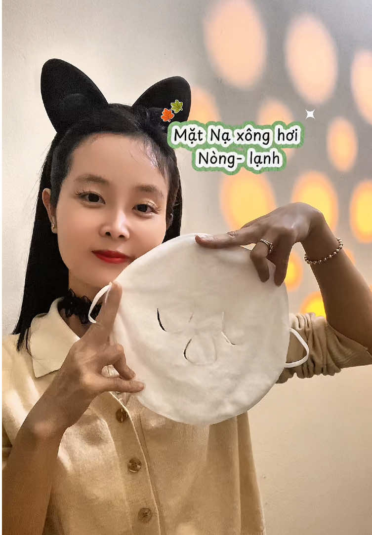 Mặt nạ nén nóng lạnh #matna #matnanennong #matnaxonghoimat #dapmatnatheocohang #matnaxonghoi 