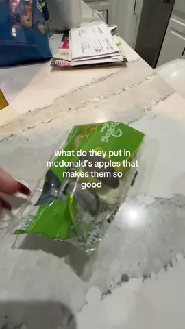 dare i say my favorite part of the meal #mcdonalds #mcdonaldsappleslices #mcd #apples #fy 