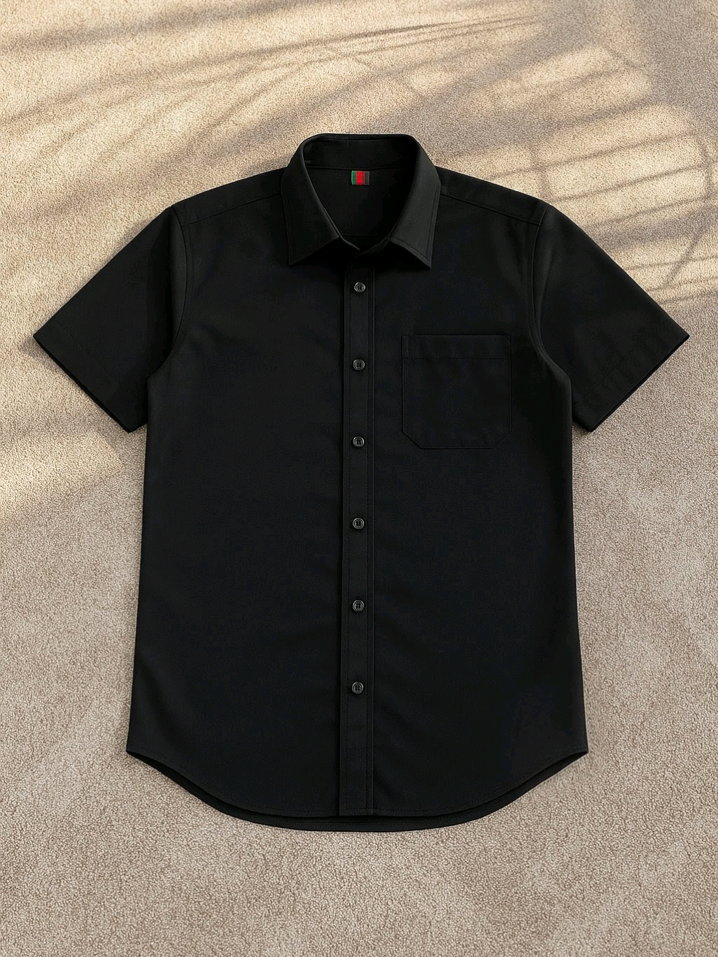 Lowkey Kemeja Pria Dewasa PD 21 Hitam #kemeja #kemejapria #kemejalowkey #kemejahitam #kemejapendek 