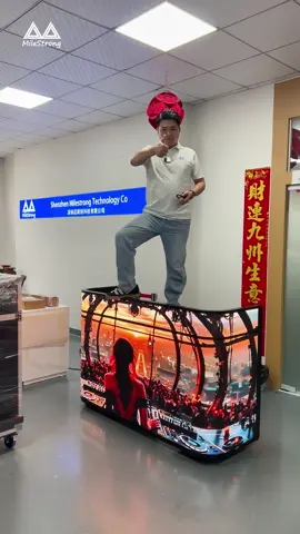 Multifunctional and multi-scenario applications#MileStrong #leddisplayfactory #ledscreen #leddisplay #creativedesign 