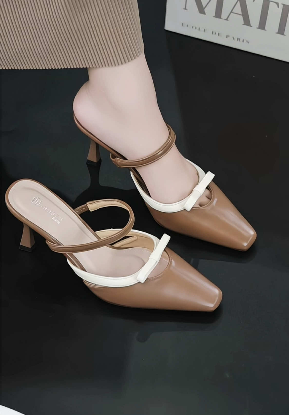 Lên chân xinh xỉu ạ #giayxinh #xuhuong #muataitiktok #giaydep #giaycaogot 