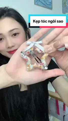 Kẹp tóc noel#keptocnoel #keptocxinh #keptocngoisao #keptoc #phukien 