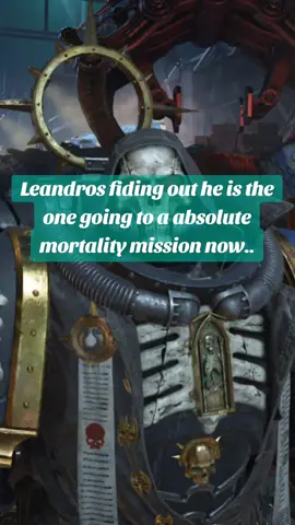 In today's grimdark reality of the warhammer 40k universe, I bring you chaplain Leandros reaction to his new orders from the new captain of the second company of the ultramarines, Captain Titus! hopefully, he can handle an absolute mortality mission.. because in the grimdark universe of the 41st millennium, there is only war! #fyp #warhammer40k #warhammercommunity #ultramarines40k #warhammer40kmeme 