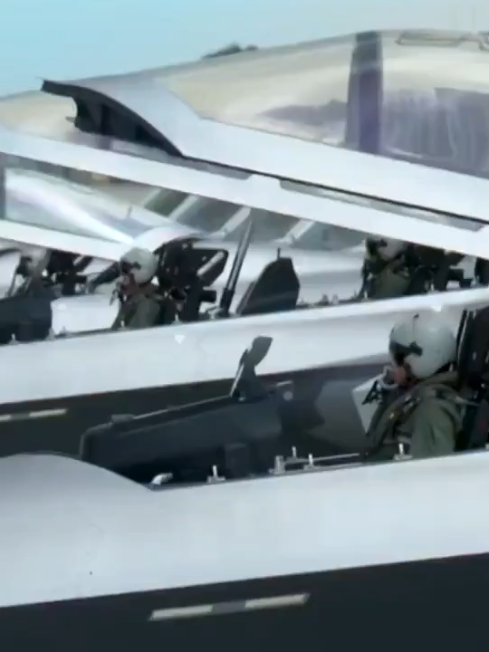 To mark the 76th anniversary of its founding, the Chinese PLA Air Force released a microfilm titled “Far-Reaching Dreams.” ✈️🇨🇳 For the first time, the film shows the GJ-11 stealth drone flying in formation with the J-20 stealth fighter and the J-16D electronic warfare aircraft — a powerful symbol of China’s next-generation air strength. 💪 #PLAAF #AirForce #Drone #J20 #GJ11 #DefenseTech #ChinaVibes