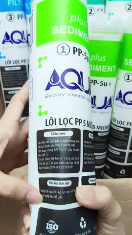 Bộ 8 lõi lọc AQUA lõi số 1 = 4 lỗi 2 =2 lỗi 3=2 #mytientaphoa #loiloc #loilocnuoc123 #loilocnuoc #loilocnuocaqua 