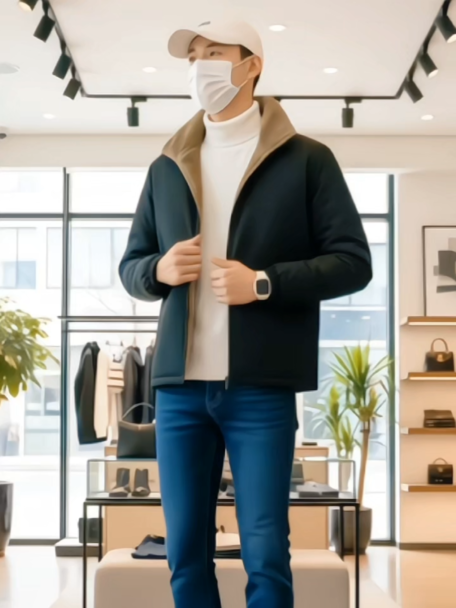 ÁO KHOÁC Lót Lông Cao Cấp Lồng cừu däy dän,. MáA9 #aokhoacnam  #muadong  #xuhuong  #menswear 