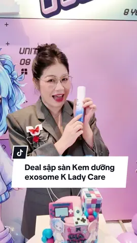 ✨ K Lady Care Exosome – kem dưỡng trẻ hóa cho làn da mềm mướt và căng sáng tự nhiên ✨Tại đây em H tri ân zá s.ập sàn cho các chị em @Hân Korea 2 @Đặng Hường Beauty #hankorea #goclamdep #kladycare #xuhuong 