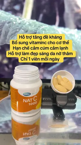1 vien /ngày hỗ trợ tăng đề kháng#vitaminc #tăngđềkháng #lamdep #sanphamxuhuong #sanphamtot 