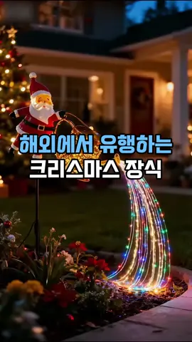 해외에서 유행하는 크리스마스 장식 #산타 #크리스마스 #산타조명 #겨울 #쇼핑