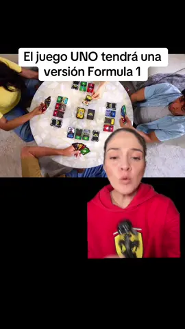 MATTEL Y FÓRMULA 1 lo vuelven hacer, ahora con el juego UNO #f1 #formula1 #uno #mattel 