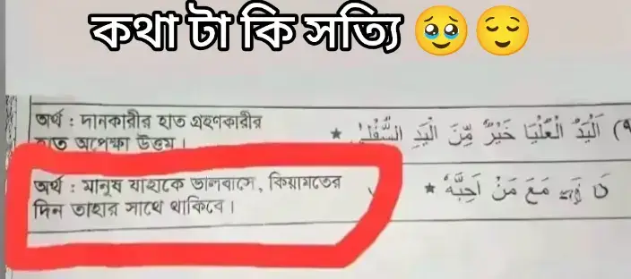 কথা টা কি সত্যি 🥹😌