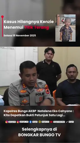 Hingga Selasa sore(18/11) tim khusus yang dibentuk Polres Bungo, Jambi, terhadap hilangnya Muhammad Kenzie Alfarizi, usia tiga tahun, yang hilang sejak 1 November 2022 lalu, kini terus melakukan penulusuran serta penyelidikan terhadap kasus tersebut. #fyp #infobungo #infojambi #jambi #viral 