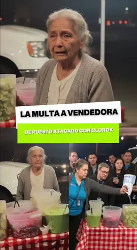 🚫 la multa a la vendedora del puesto que le pusieron cloro #injusticia #cloro #vendedora 