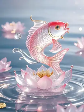 Lưu ảnh cá chép hoa sen để có bé nha mấy bà 