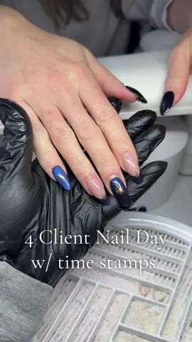 Full day of nails #nails #nailday 