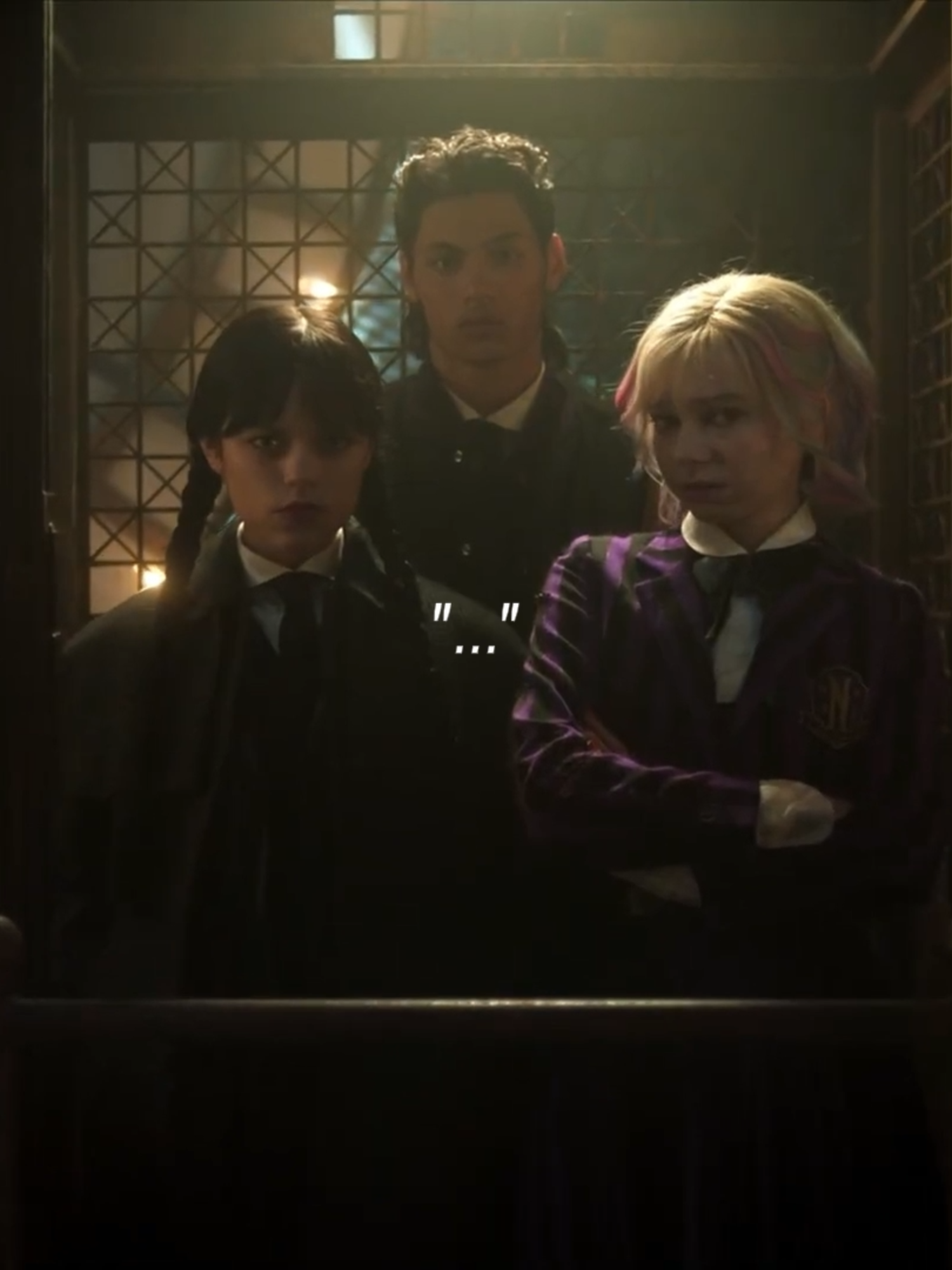 come here girl #wednesday #netflix #wenclair #enidsinclair #wednesdayaddams