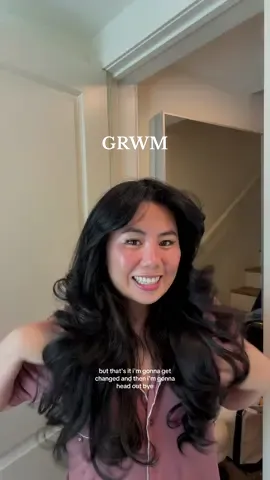 get ready with me for a fun lil “work” event as a part time content creator 🙈 🏷️: @Tatcha US @Poom Cosmetics @Rare Beauty @Saie @Charlotte Tilbury @ONE SIZE BEAUTY @fwee @Overnight Blowout #grwm #grwmroutine #grwmmakeup 