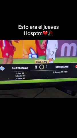 Resultado correcto en el momento equivocado 💔 #futbol⚽️ #eliminatorias  #fyp #parati 