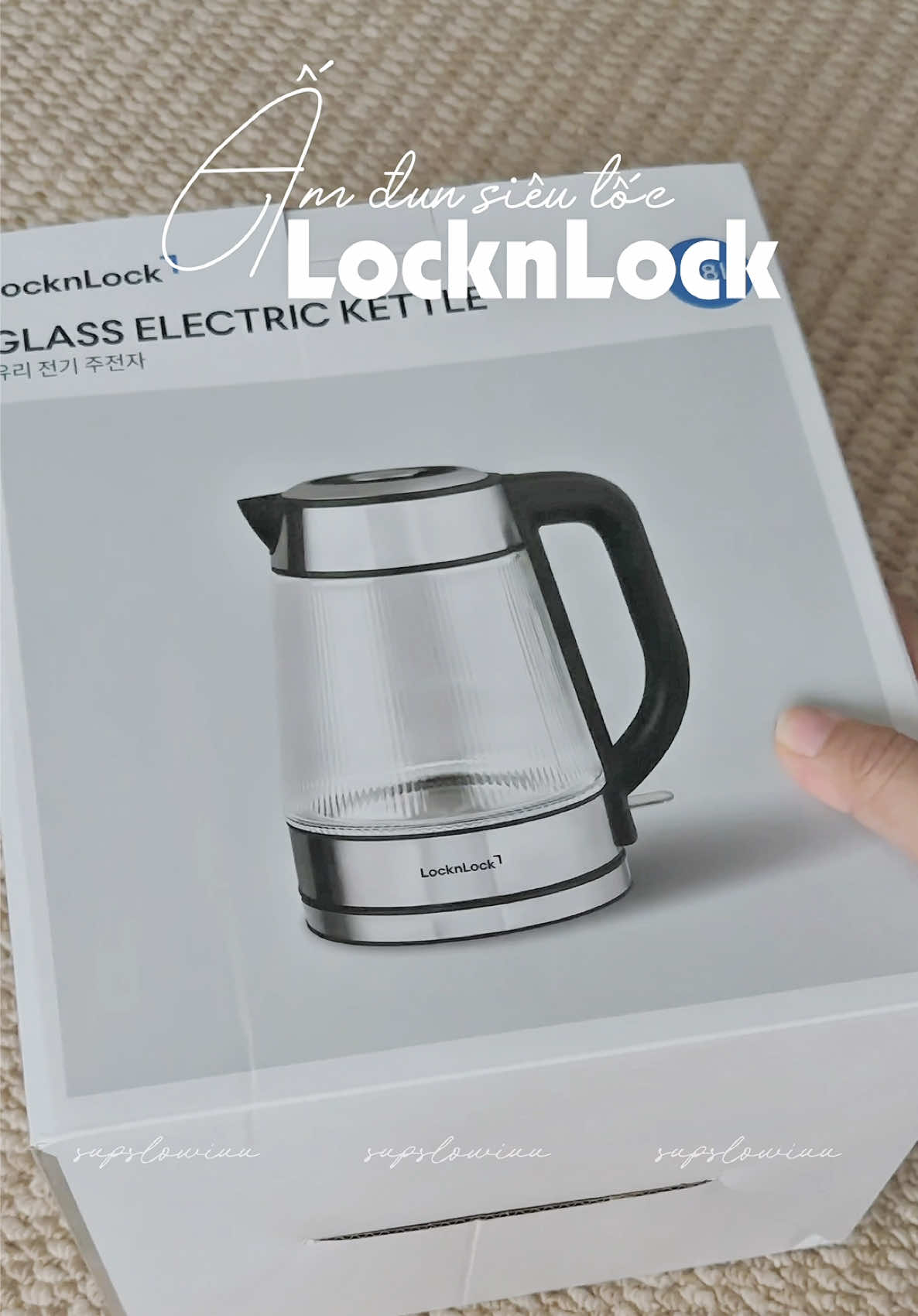 Cái ấm này oke phết các bác uii #locknlock #locknlockvn #unboxing #amdunsieutoc #dcgr 