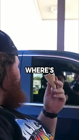 wrench gear shift & speed whilst eating ice cream 