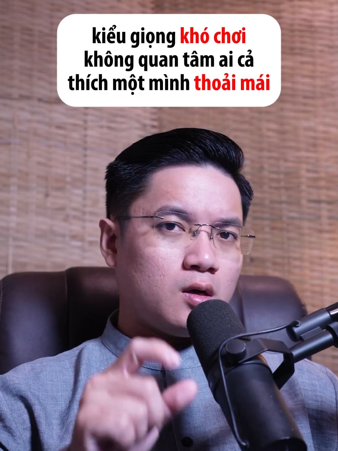 kiểu giọng khó chơi vì không thích chơi với ai, muốn trên cơ người khác nhưng từ chối nhận trách nhiệm với người khác vì thấy phiền phức rườm rà, tà tà một mình cho khỏe thân #LearnOnTikTok #voicefulness #khamgiong