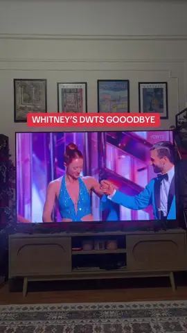 I guess the #slomw drama caught up to her #dwts #dancingwiththestars #dwts34 #whitneyleavitt 