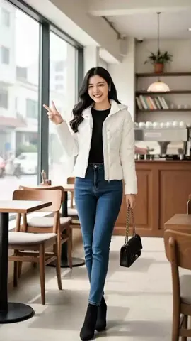 Áo khoác phao nữ #aokhoacnu #aophaonu #aophao #TikTokFashion #fashionreview 