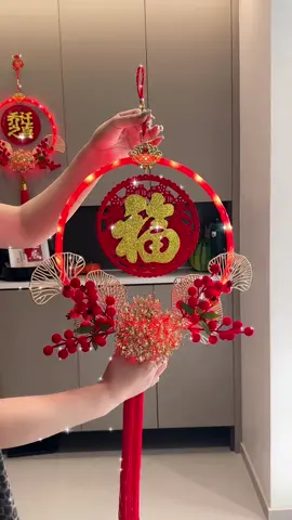 Vòng tròn có đèn led trang trí Tết #tet2026 #decortet #trangtritet #phukientet #viral 