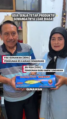 BANDENG PRESTO LEGEND SEJAK 1993 ..PRODUKSI NYA  MASIH PRODUKSI SENDIRI RUMAHAN SUAMI ISTRI  PAK GUNAWAN (80th) dan Bu RiNA (63th) CUMA RUMAHAN TAPI RASANYA BIKIN TUMAN.. GAK AMIS DAN DURI LEMBUT SEPERTI DAGING.. 📍BANDENG PRESTO SERASI UNGARAN @bandengprestoserasi  Jl. Layur Selatan I No.51, Dliwang, Sebantengan, Kec. Ungaran Bar., Kabupaten Semarang, Jawa Tengah 50514 WA ORDER (‪+62 821‑8937‑2002‬) ✅HALAL #kulinersolo #kulinersemarang #oleholehkhassemarang #bandengpresto #bandeng        