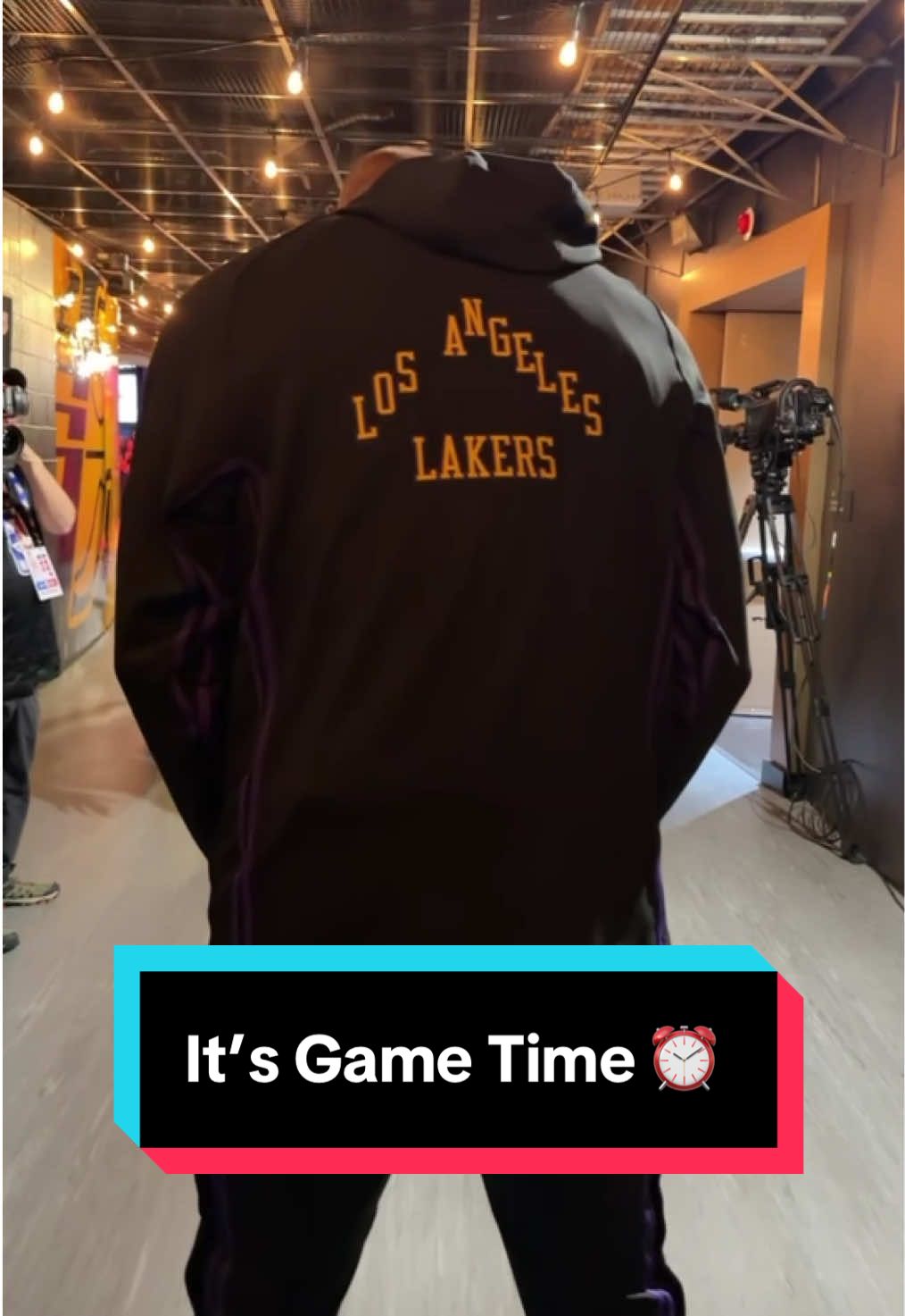 It’s almost that time… game time. ⏰ #NBA #Basketball #Lakers 