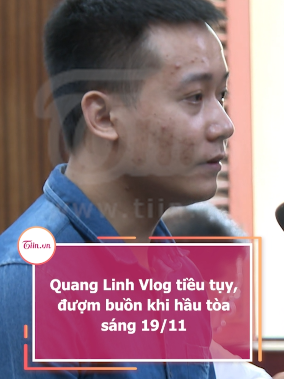 Quang Linh Vlog tiều tụy, đượm buồn khi hầu tòa sáng 19/11 #tiinnews #quanglinhvlog #hangdumuc #nguyenthucthuytien
