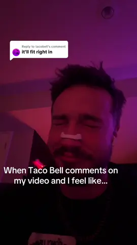 Replying to @tacobell Taco Bell sponsor me #tacobell  #bajablast #tacobellislife 