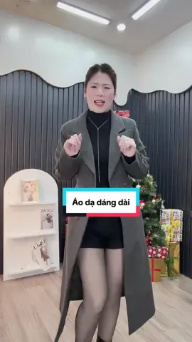 Áo dạ dáng dài mặc vừa sang vừa đẹp phối đồ đỉnh lắmmm#tranguytin #hienhoafamily 