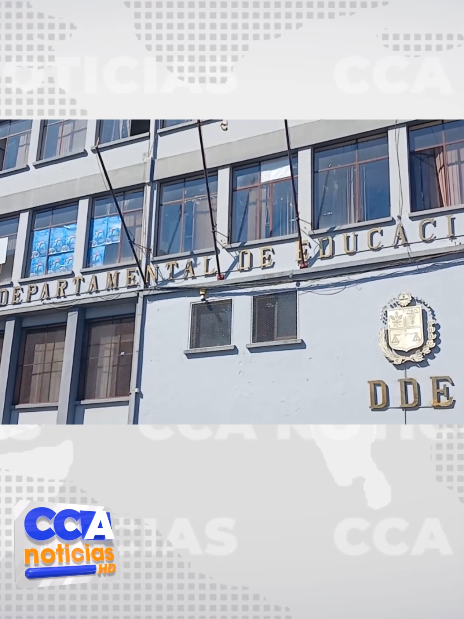 DIRECCION DPTAL. DE EDUCACION APOYAN INVESTIGACION DEL SUICIDIO DE UNA MENOR OCURRIDA EN UN COLEGIO DE SACABA