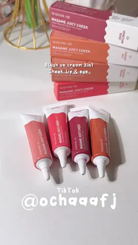 Blush on cream multifungsi 🤩✨ #madamegie #blushon #fyp 
