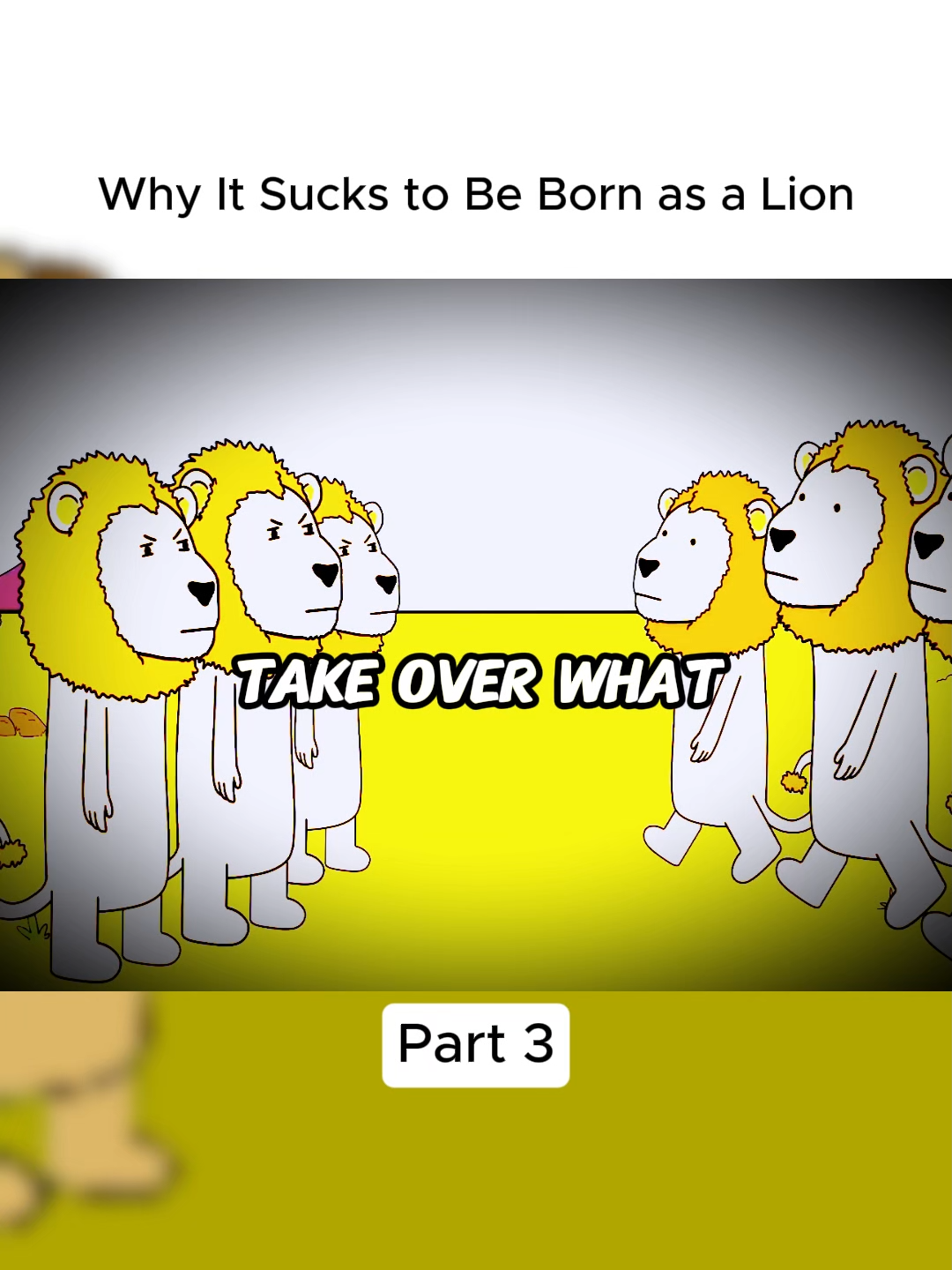 Why It Sucks to Be Born as a Lion