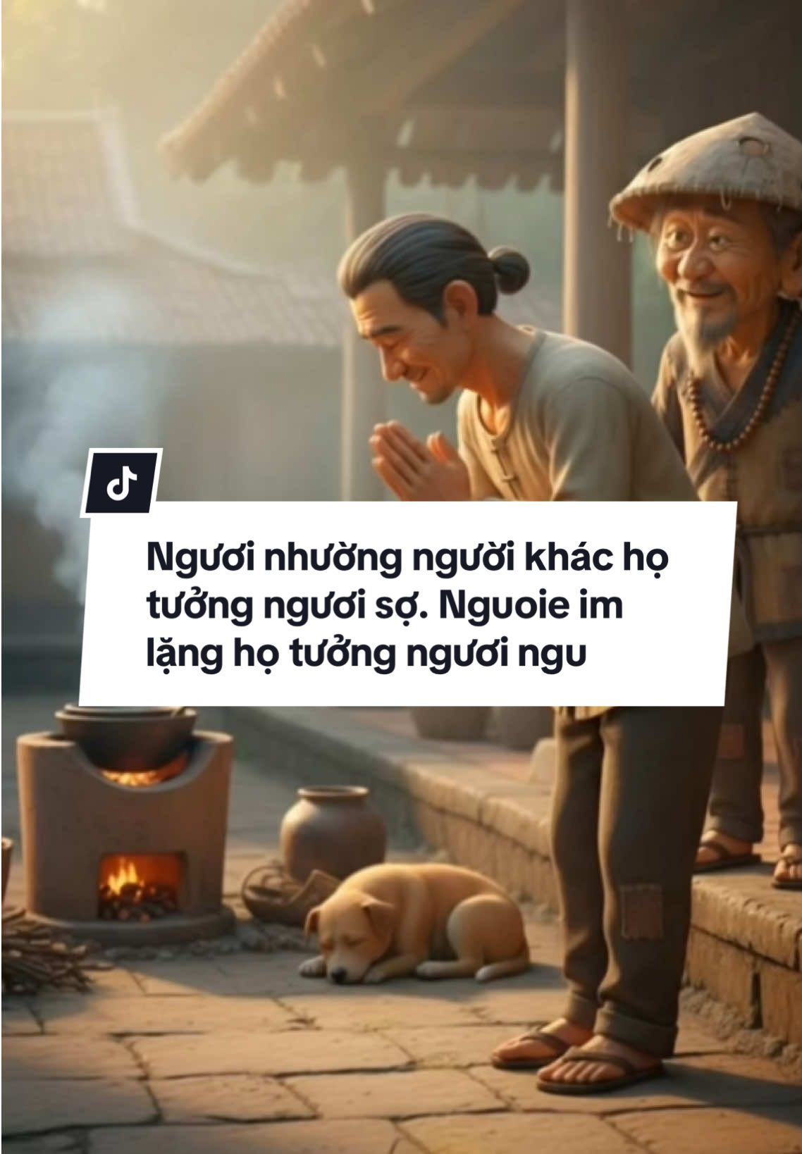 Ngươi nhường người khác họ tưởng ngươi sợ. Nguoie im lặng họ tưởng ngươi ngu#loixua #loiconhan #trietlycuocsong #daoconhan #daonguoixua 