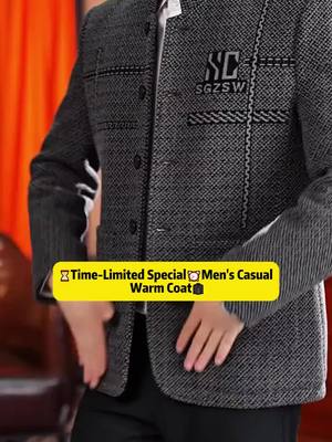 Men's Casual Warm Coat