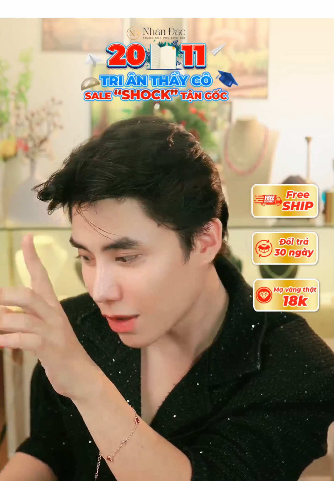 #livehighlights #tiktoklive #trangsuc 