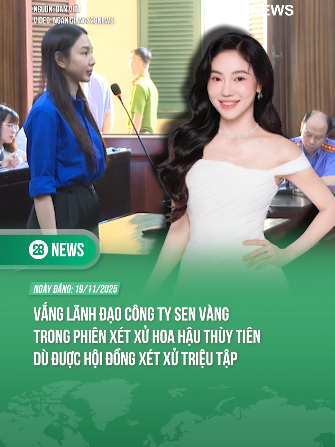VẮNG LÃNH ĐẠO CÔNG TY SEN VÀNG TRONG PHIÊN XÉT XỬ HOA HẬU THÙY TIÊN DÙ ĐƯỢC HỘI ĐỒNG XÉT XỬ TRIỆU TẬP #theanh28news #theanh28 #tiktoknews