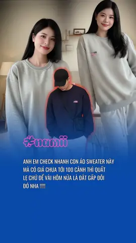 Áo sweater nam nữ xinh #xuhuong #OOTD #outfit #fyp 