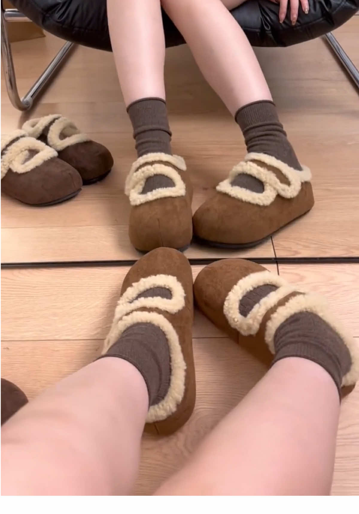 Mẫu giày sục lót lông siu ấm 💕#giaydep #thoitrang #xh #outfit #depsuc 