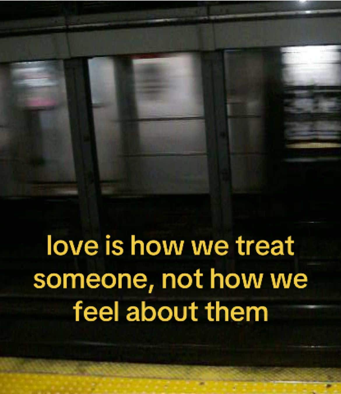 not *just* how we feel about them. real love requires your actions to align with your feelings. 