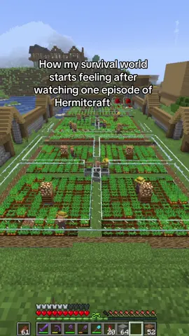 Truly humbling #Minecraft #relatableminecraftmemes #hermitcraft #fyp 