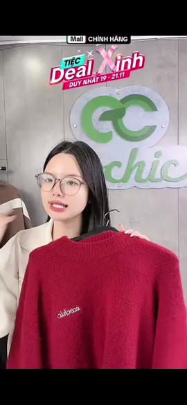 ECOCHIC x CANIFA Áo Len FUZZY cao cấp#ecochic #aolencaocap #thoitrangnu #xuhuong 