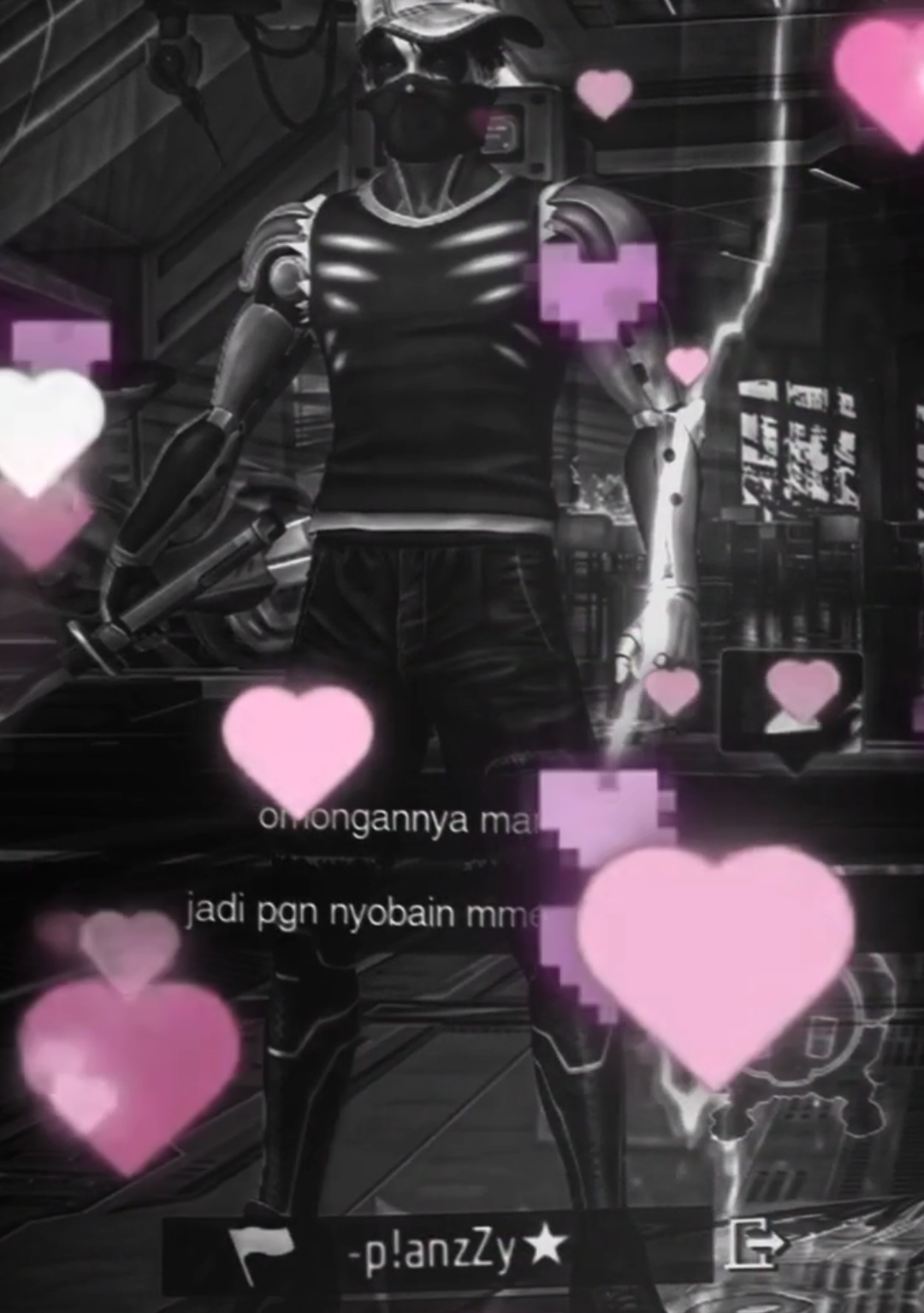 😋🤭 #freefire #presetalightmotion #satpamlobby😜 #fyp #jj 