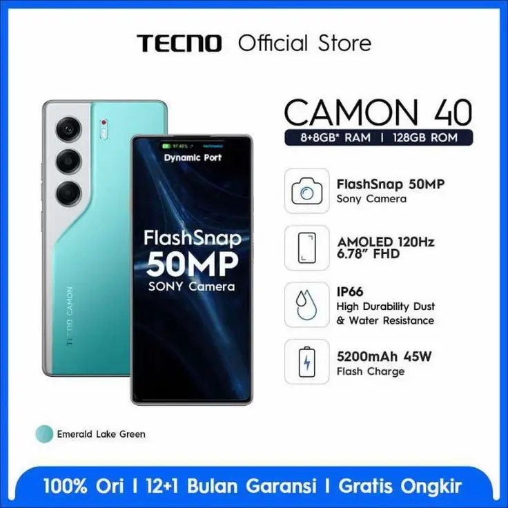 yang harusss kalian tauuu!🤩 #fyp #TECNOPromotor #TECNOIndonesia #TECNOKalimantan #camon40series 